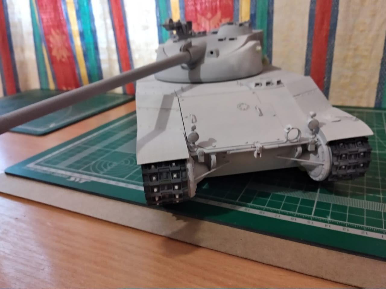 Batchatlion 25 t (3D max + printing) - My, Tanks, 3D, 3D печать, Hobby, Longpost