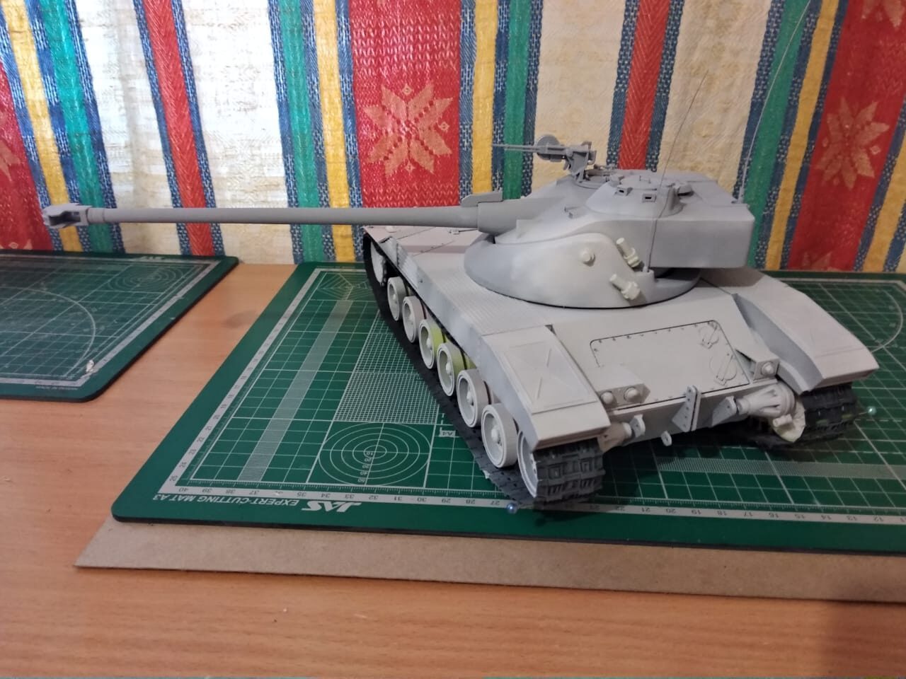 Batchatlion 25 t (3D max + printing) - My, Tanks, 3D, 3D печать, Hobby, Longpost