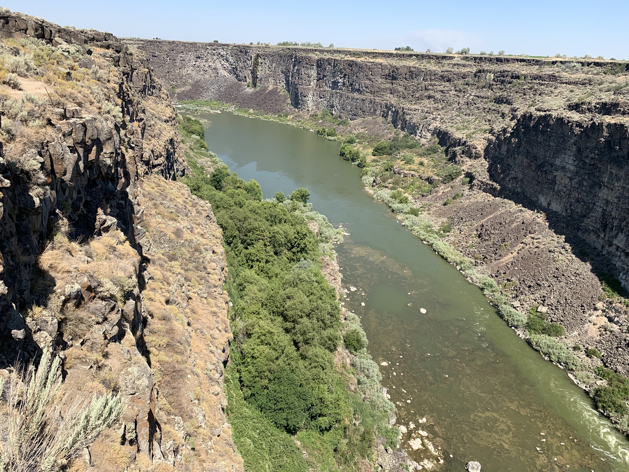 Змеиная река  . Штат Айдахо. 7.31.2020 Snake River Hansen,ID - Моё, Мобильная фотография, Путешествия, Длиннопост