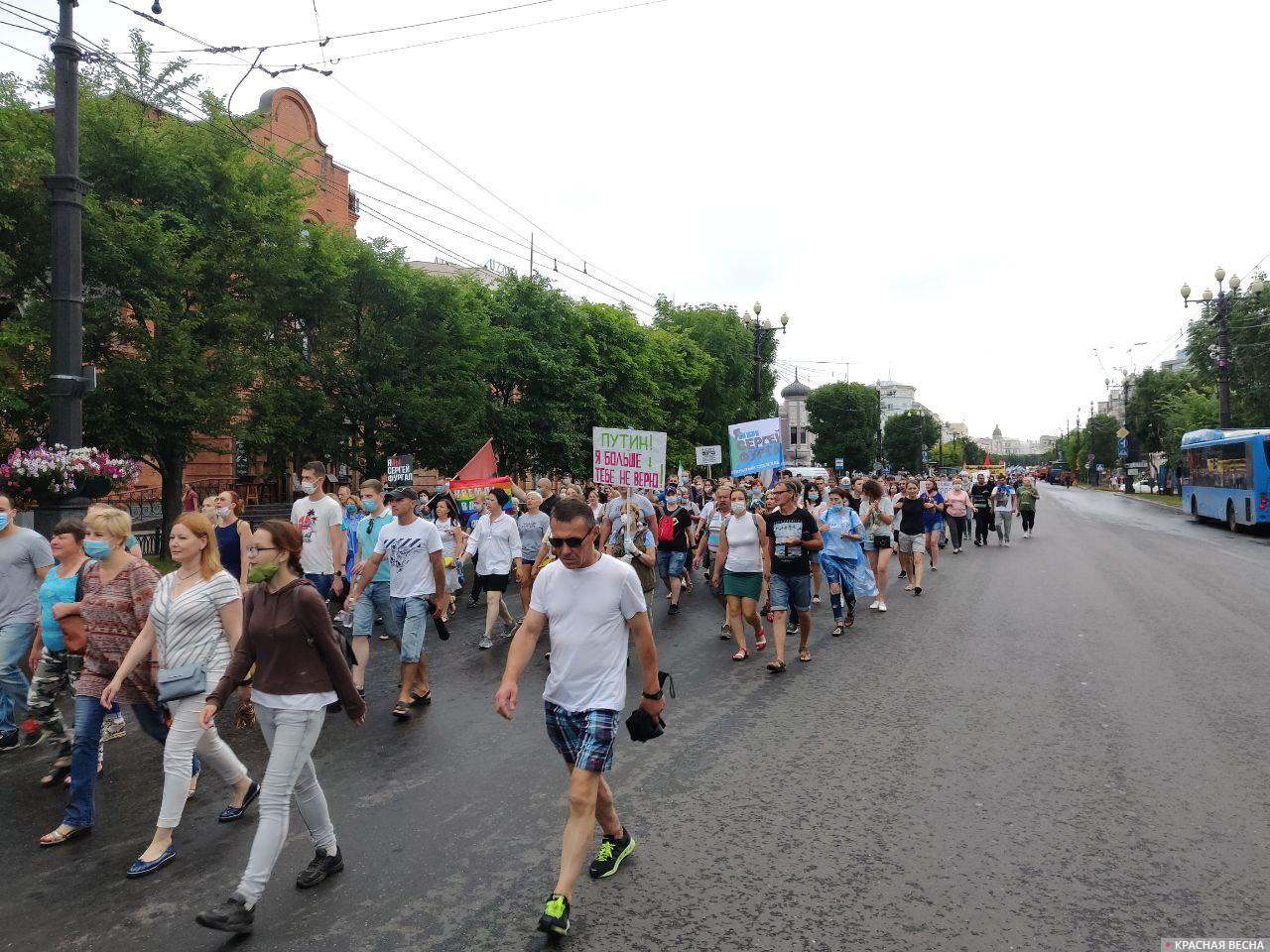 For the “Far Eastern Confederation”? Protests continued in Khabarovsk - Politics, Sergey Furgal, Khabarovsk, Rally, Reportage, Protest, Longpost