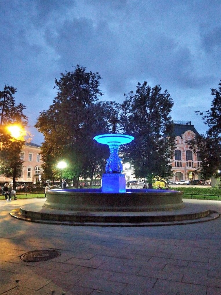 Airborne Forces Day - My, Day of the Airborne Forces, Nizhny Novgorod, Fountain