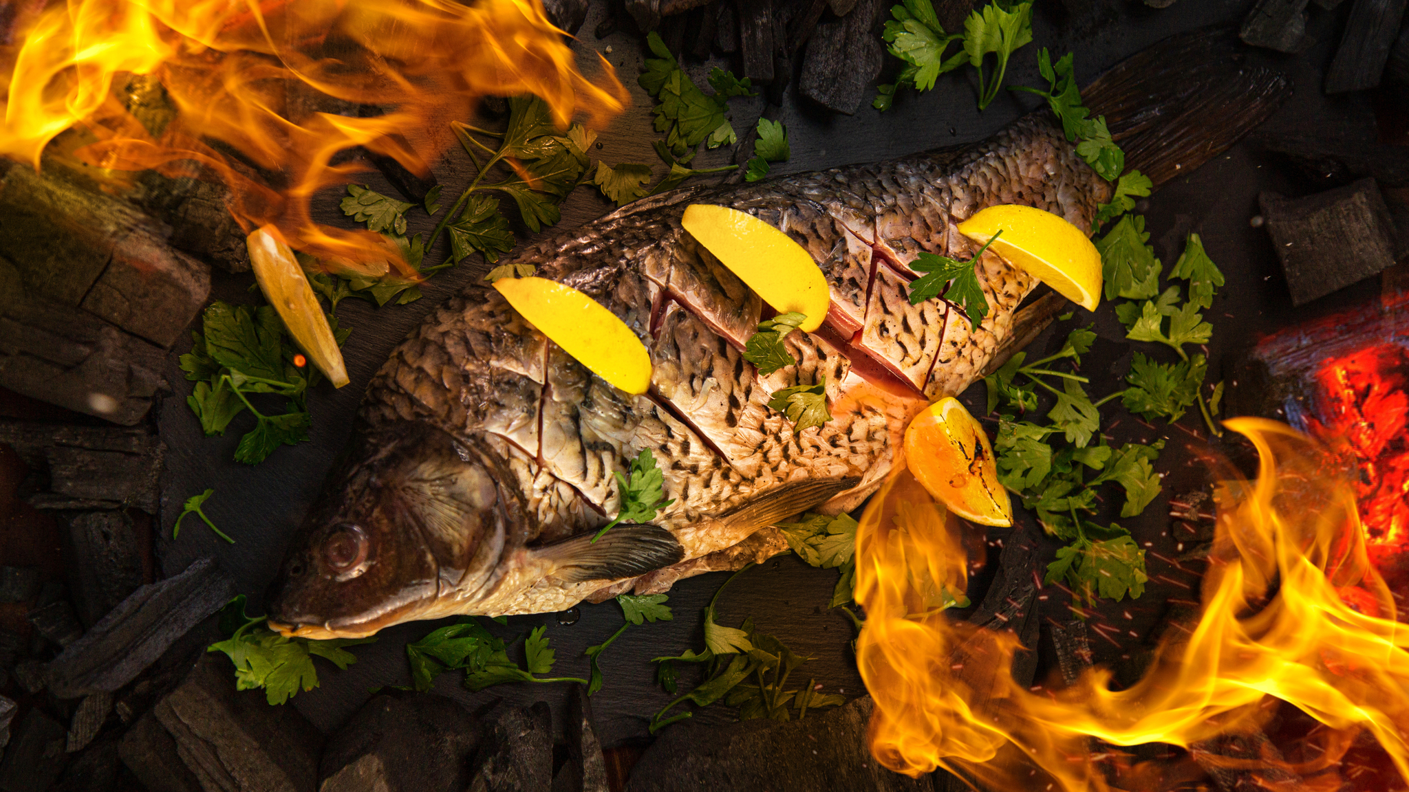 Food photo. Shooting the grill - My, The photo, Fire, Khabarovsk, Meat, Food, Foodphoto, Longpost