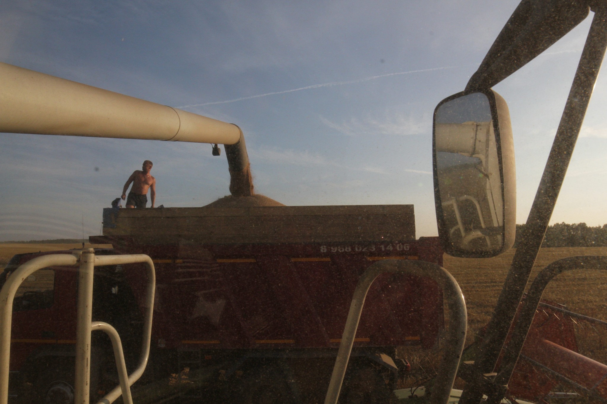 Harvesting or spontaneous rides on the combine - My, Combine harvester, Harvest, The photo, DJI Mavic, Longpost