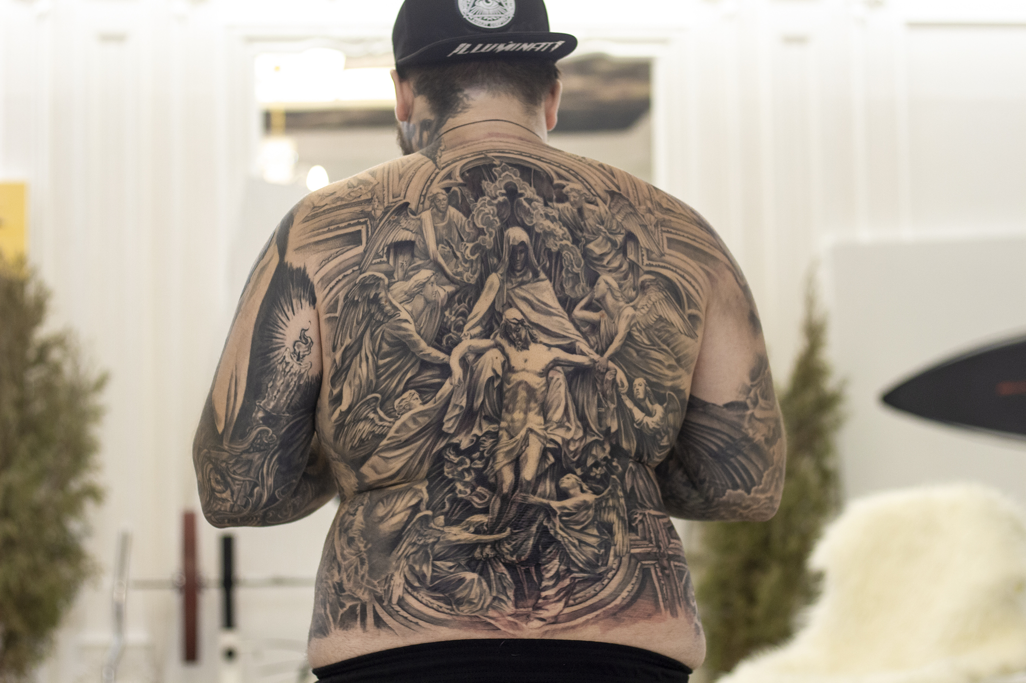 Тату Иисуса Христа на руке, спине | Фото татуировок с Иисусом