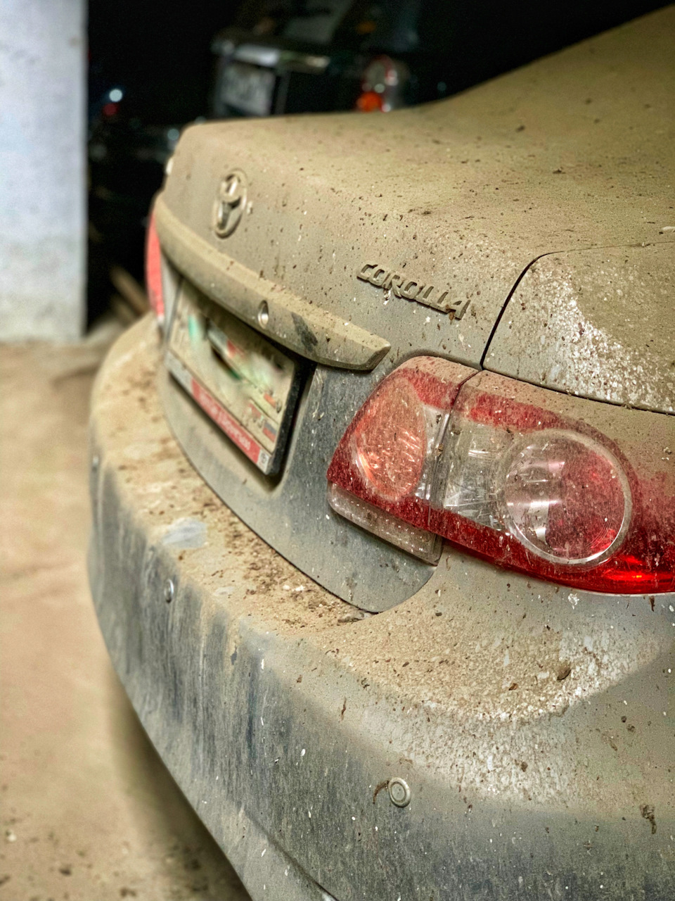 Time capsule - the new Toyota Corolla has been parked in the parking lot for 11 years without moving! - My, Toyota, Toyota corolla, Find, Garage, Parking, Story, Longpost