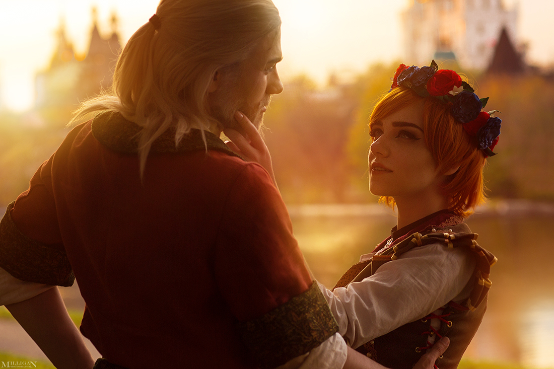 Shani and Witold (Geralt) | Hearts of Stone | Cosplay - My, Witcher, The Witcher 3: Wild Hunt, Shani, Geralt of Rivia, Cosplay, The Witcher 3: Hearts of Stone, Fantasy, Longpost