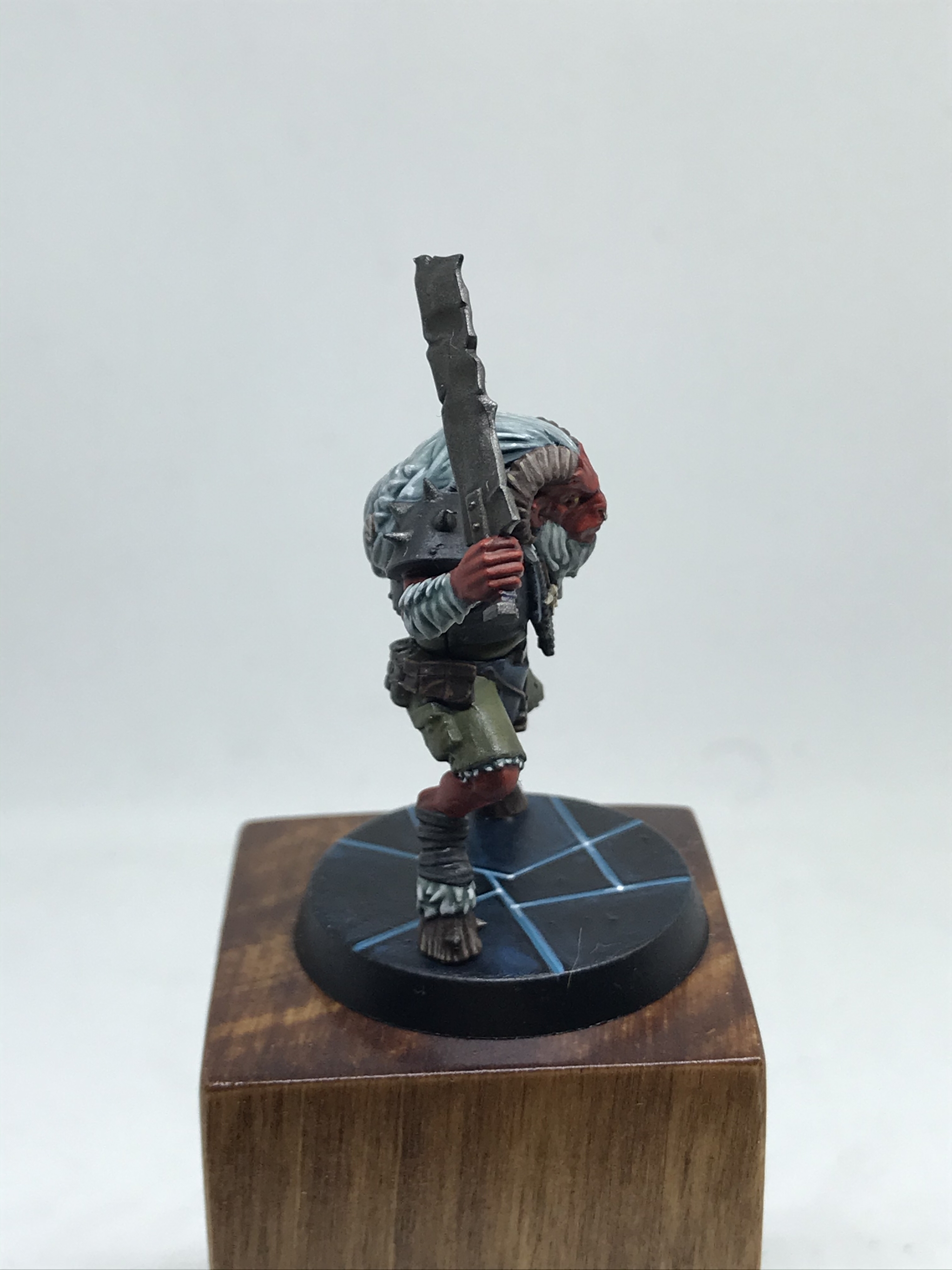 Amateur painting of miniatures. Blackstone Fortress. Beastmen - My, Warhammer, Warhammer 40k, Blackstone Fortress, Beastmen, Miniature, Painting miniatures, Longpost