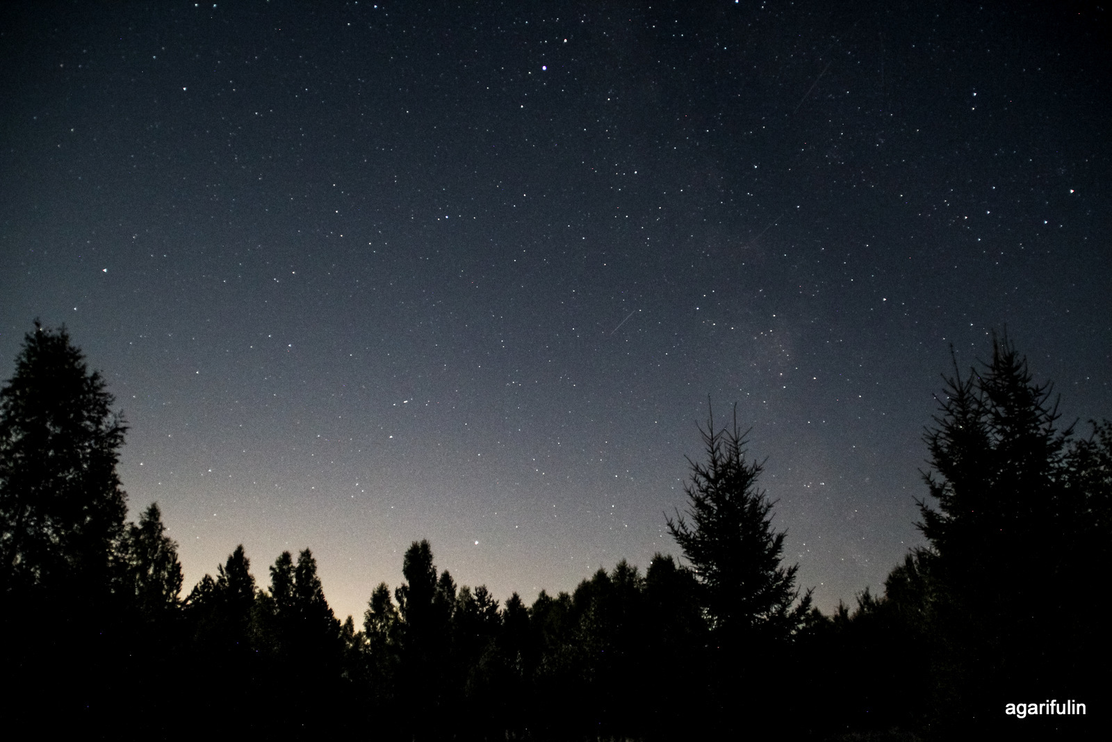 Dacha summer - My, Sky, Dacha, Summer, Nature, Stars, Canon, Canon 600D, Lightroom, Longpost