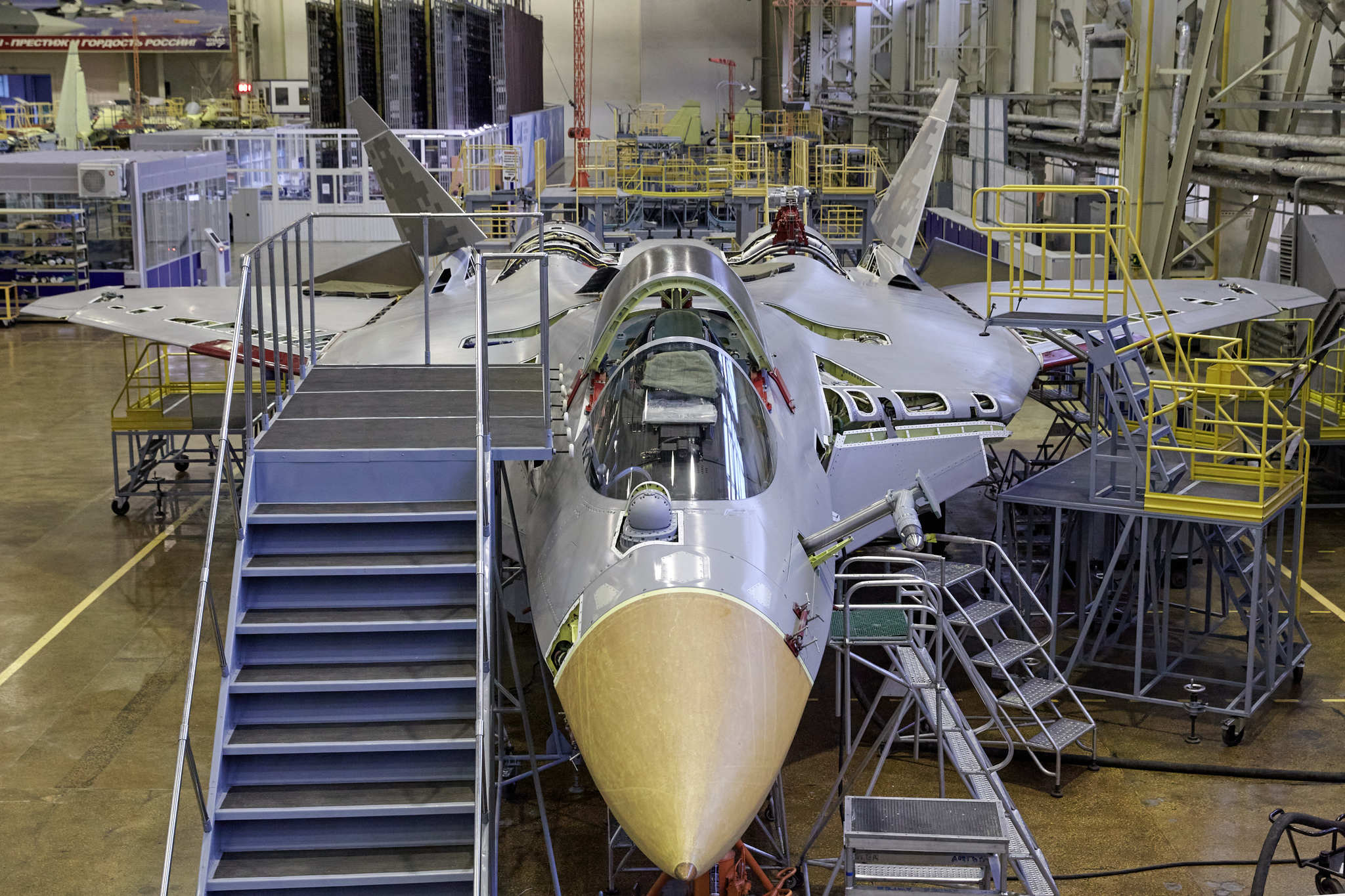 The second first production Su-57 - Aviation, t-50, Su-57