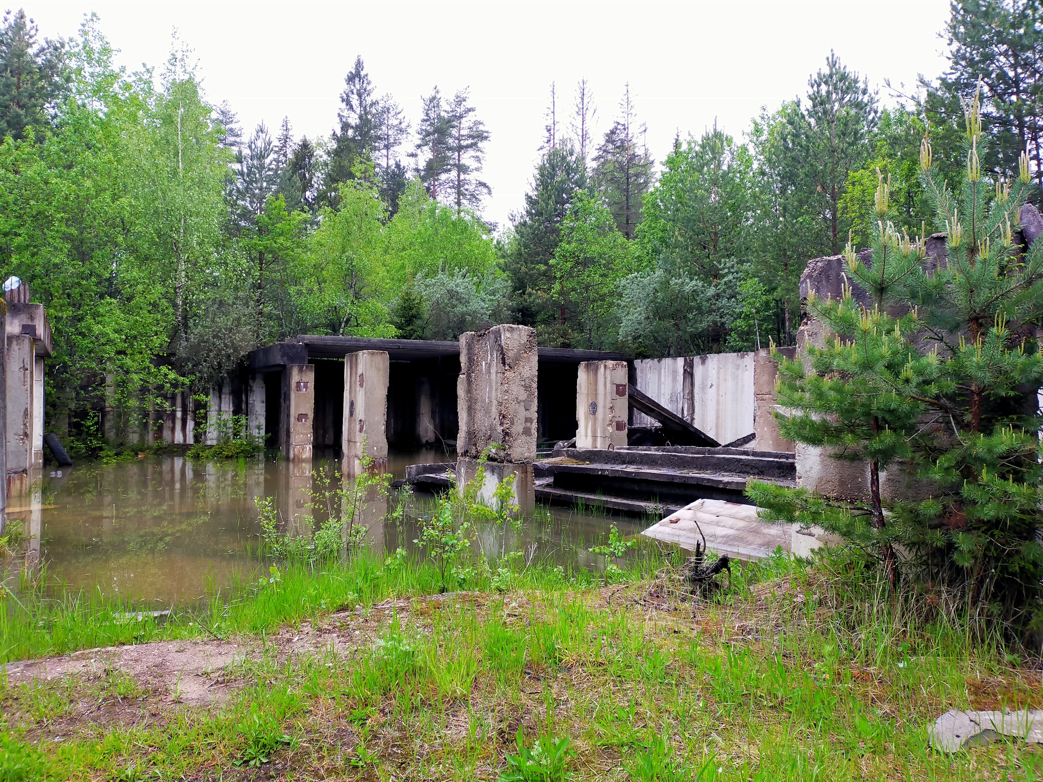 Abandoned boarding house Blue Lakes. Moscow region - Abandoned, Travels, Interesting, Boarding house, Tourism, Longpost, Moscow region