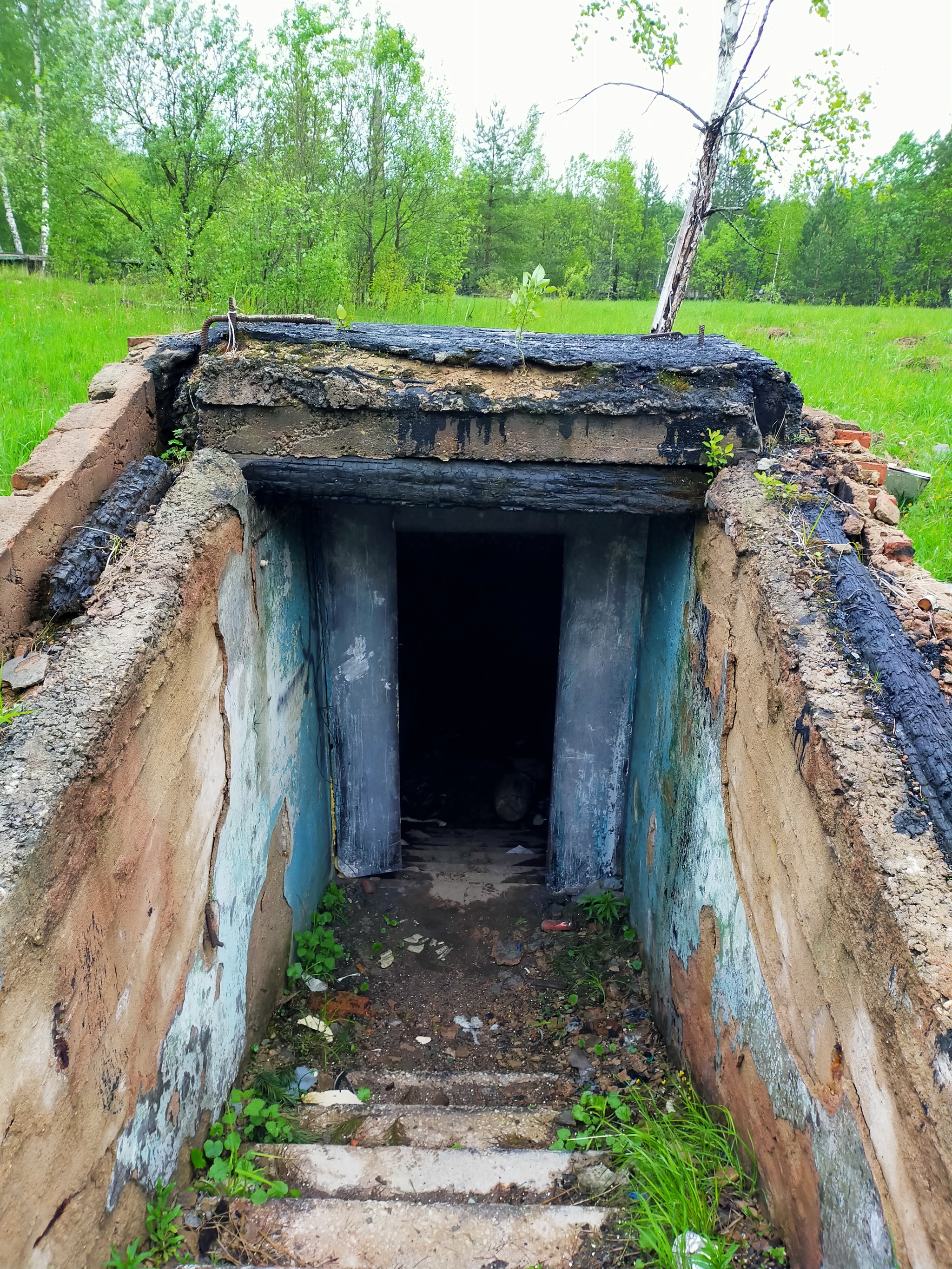 Abandoned boarding house Blue Lakes. Moscow region - Abandoned, Travels, Interesting, Boarding house, Tourism, Longpost, Moscow region