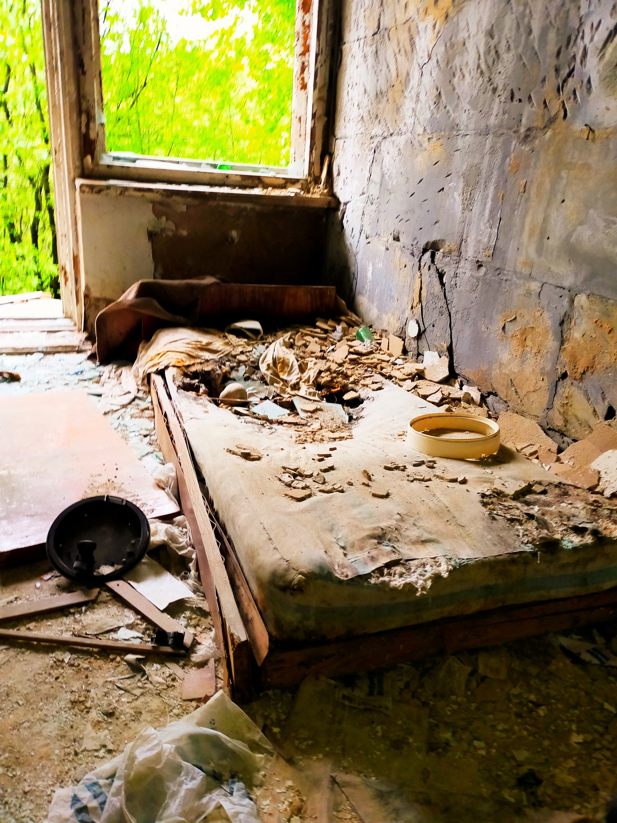 Abandoned boarding house Blue Lakes. Moscow region - Abandoned, Travels, Interesting, Boarding house, Tourism, Longpost, Moscow region