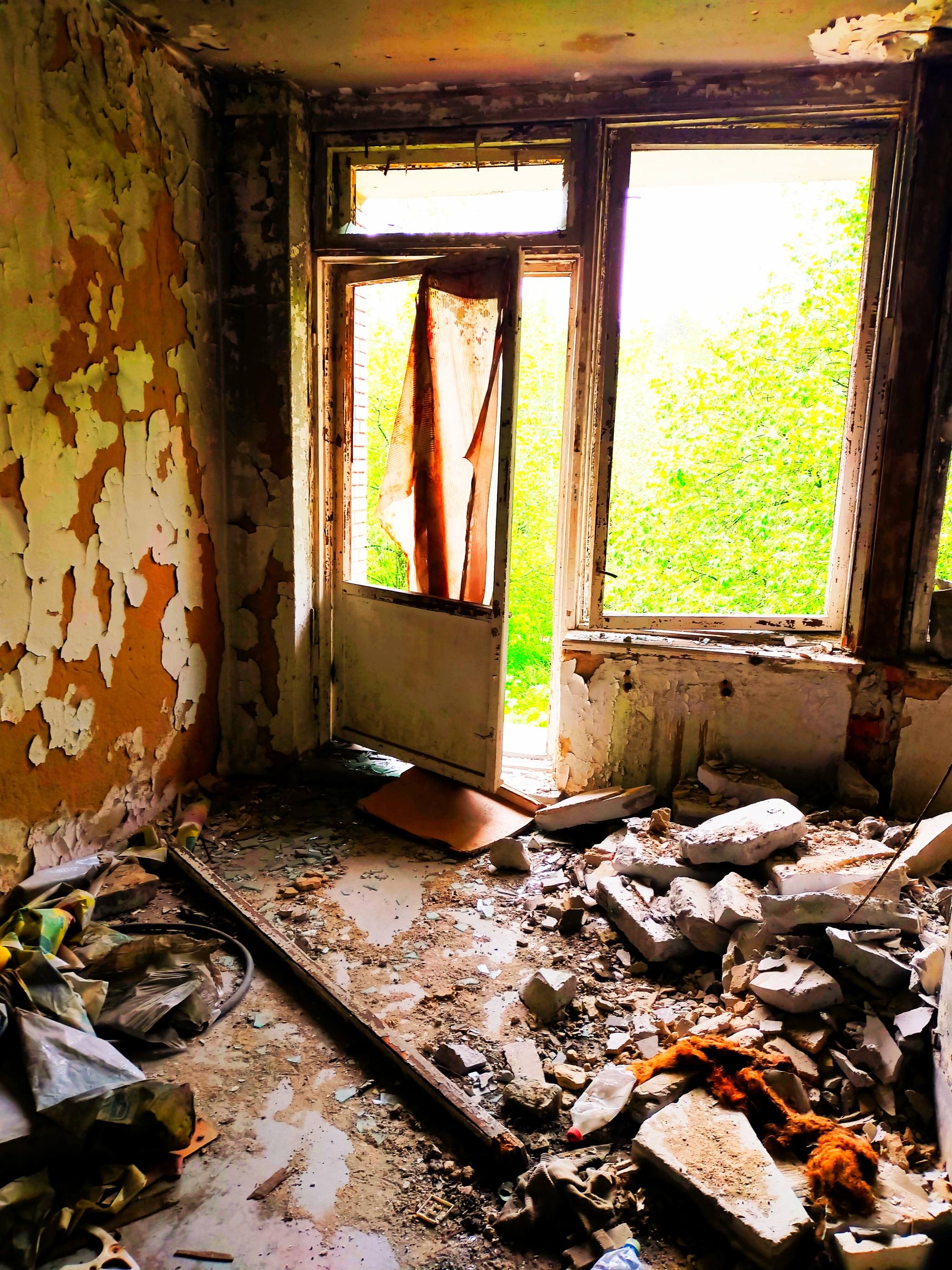 Abandoned boarding house Blue Lakes. Moscow region - Abandoned, Travels, Interesting, Boarding house, Tourism, Longpost, Moscow region