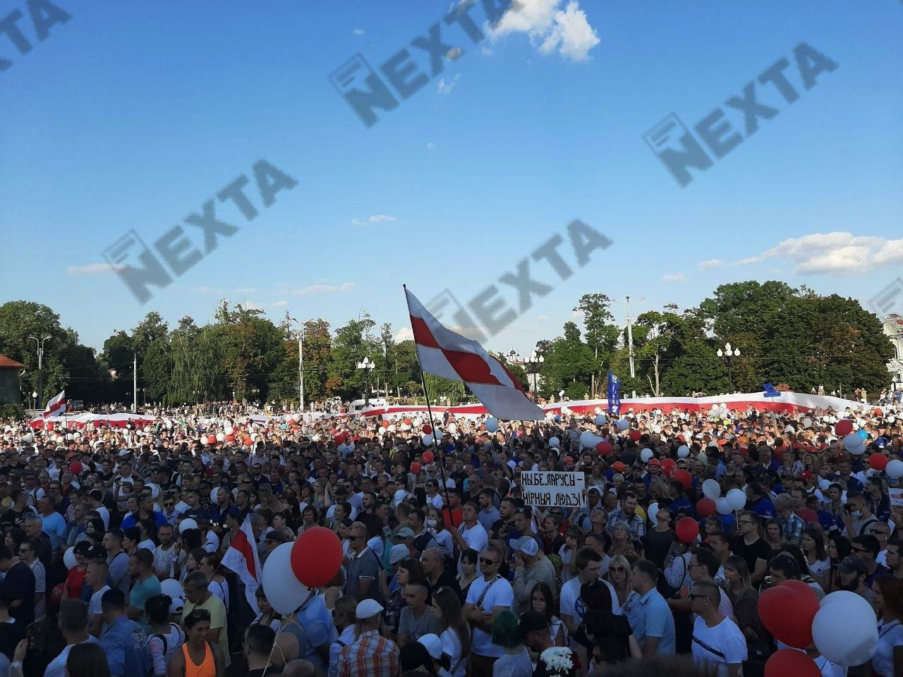 August 14. Protests in Belarus. Part 6. Independence Square! - Politics, Alexander Lukashenko, Svetlana Tikhanovskaya, Republic of Belarus, Protests in Belarus, Video, Longpost