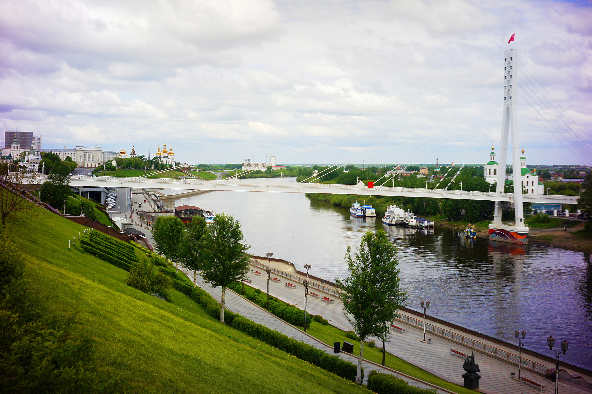 Photo post. Tyumen - My, The photo, Tyumen, Embankment, Industar, Nex 3, Soviet optics, Longpost