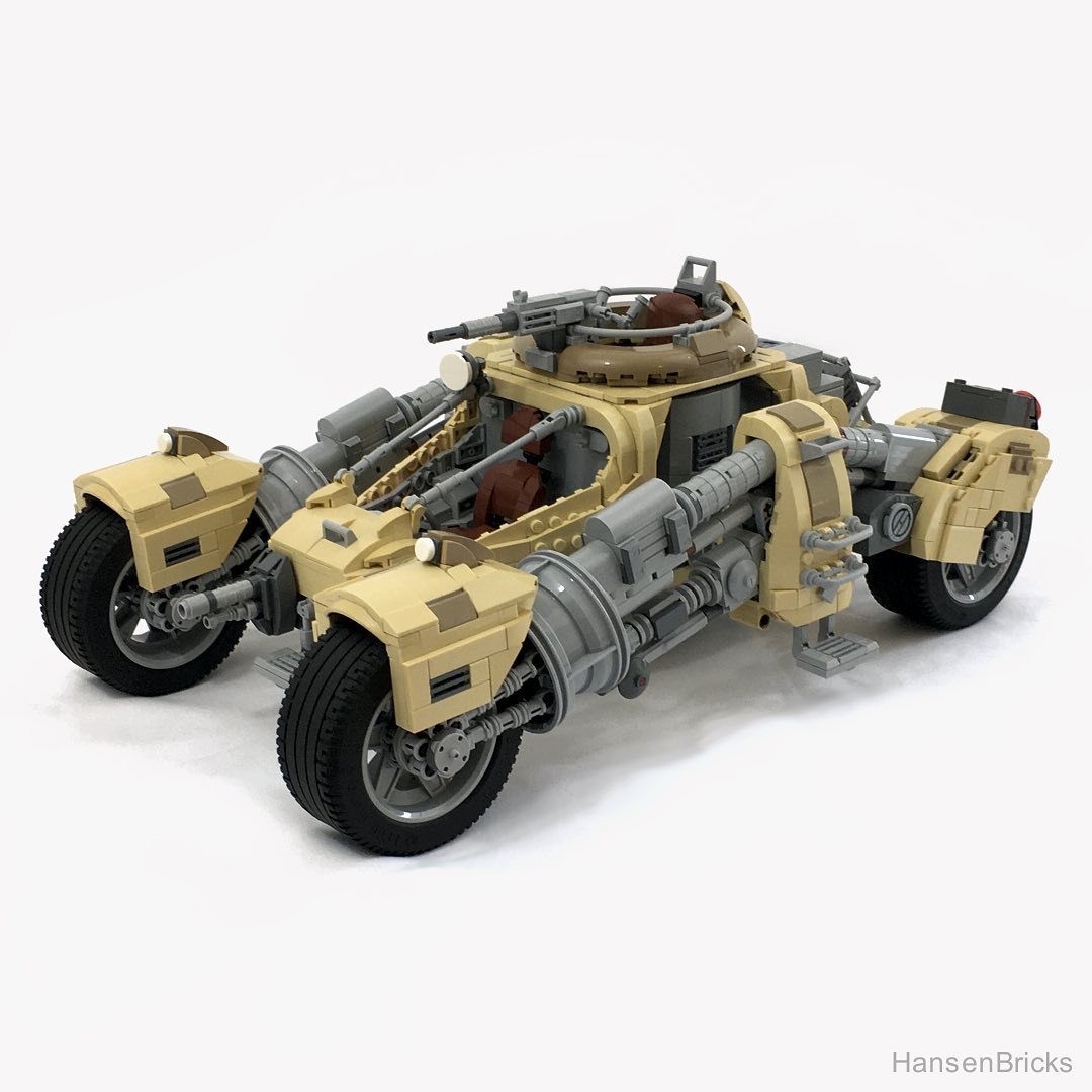 Lego model of the Outrunner from Borderlands - The photo, Constructor, Lego, Auto, Games, Borderlands, Longpost, Car, Toy car