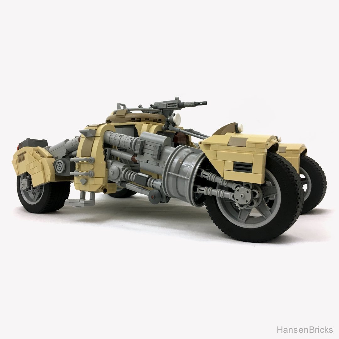 Lego model of the Outrunner from Borderlands - The photo, Constructor, Lego, Auto, Games, Borderlands, Longpost, Car, Toy car