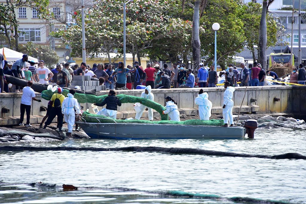 Oil pipeline: They are trying to save Mauritius from disaster - news, News, Indian Ocean, Ecological catastrophy, Oil spill, Ship, Damage, Negative, Longpost