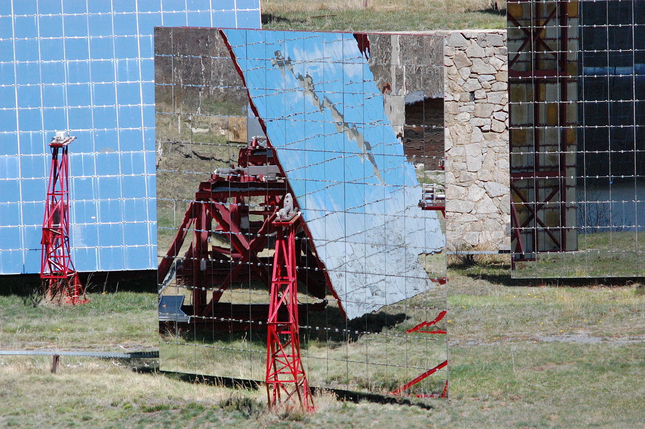 The Odeili solar oven is the largest on the planet. - France, Solar energy, Longpost