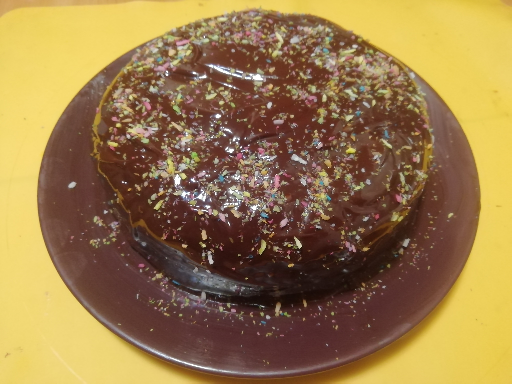 For chocolate cake lovers - My, Chocolate cake, Longpost, Bakery products, Recipe, Cooking