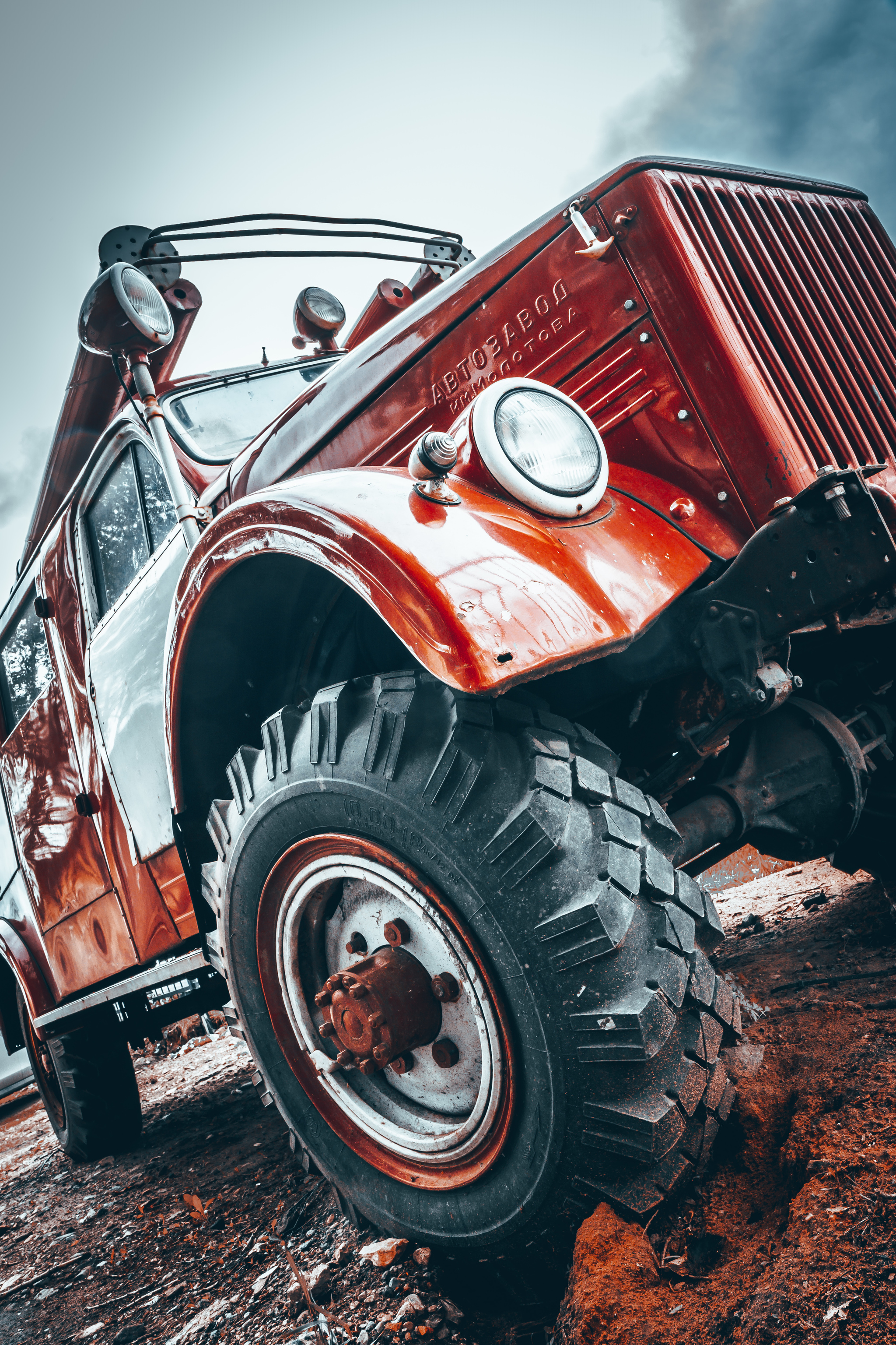 From past - My, Red, The photo, Longpost, Sky, Sony a6000, Sony, Car