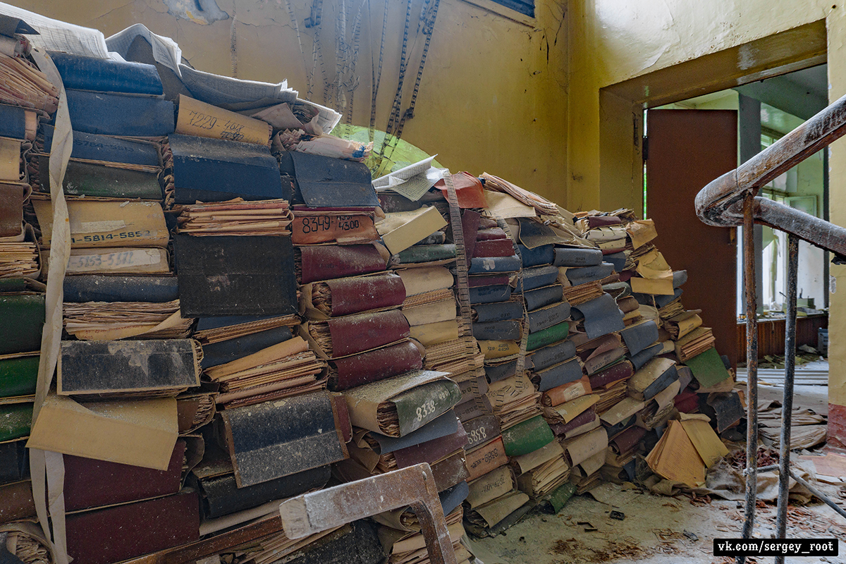 Abandoned archive building - My, Abandoned, Collapse of the USSR, the USSR, Vladimir region, Longpost, The photo