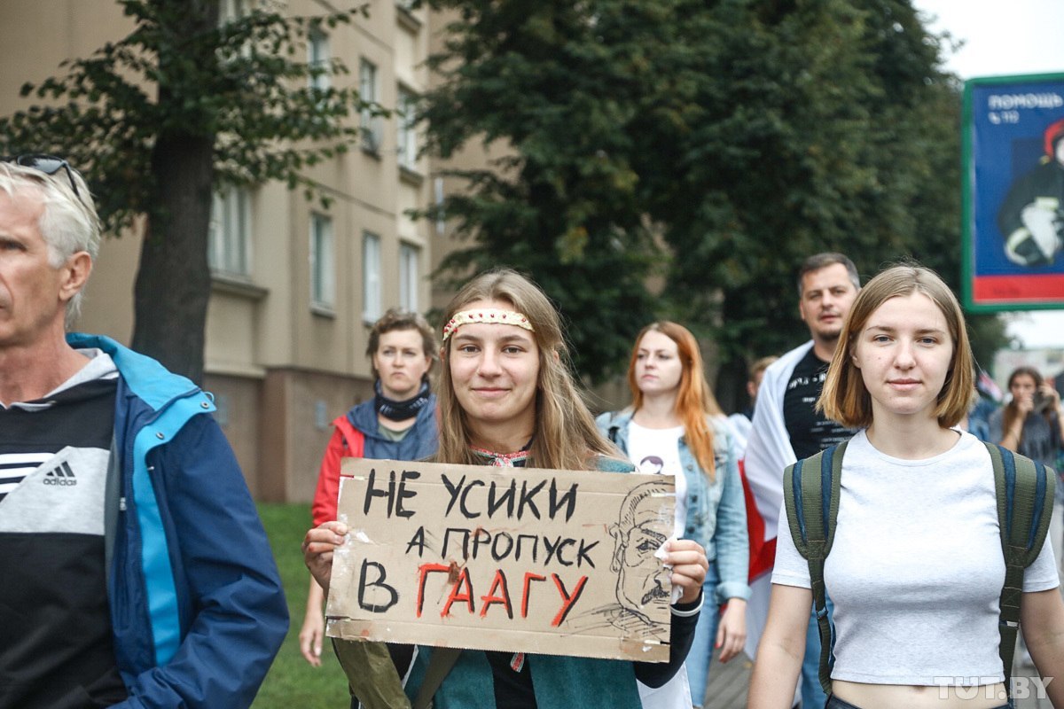 Just a photo 08/23/20 - Politics, Republic of Belarus, Video, Longpost, Protests in Belarus, Protest, Гусь