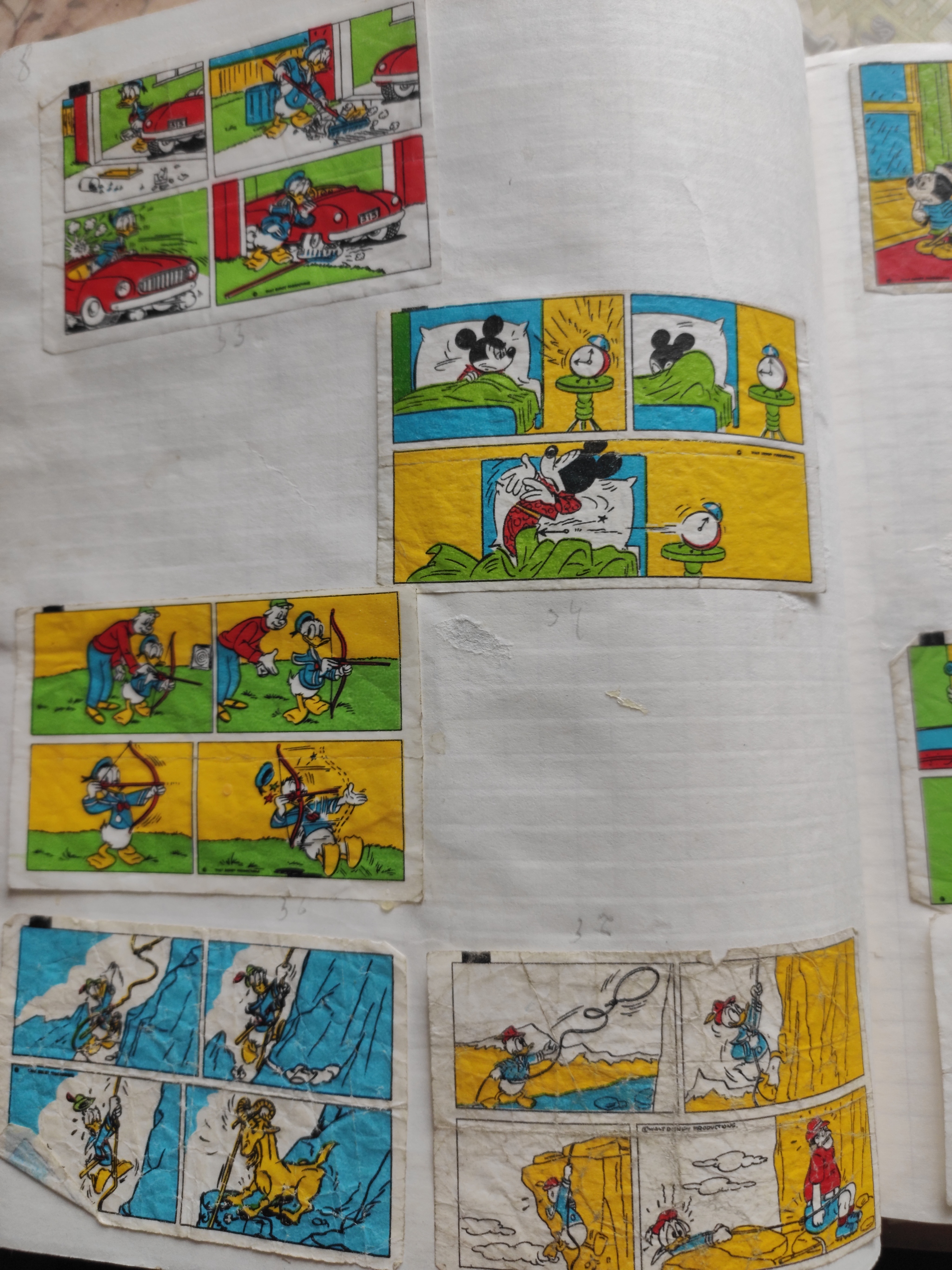 Good old 90s children's collection - My, Collection, 90th, Gum, Donald Duck, Longpost