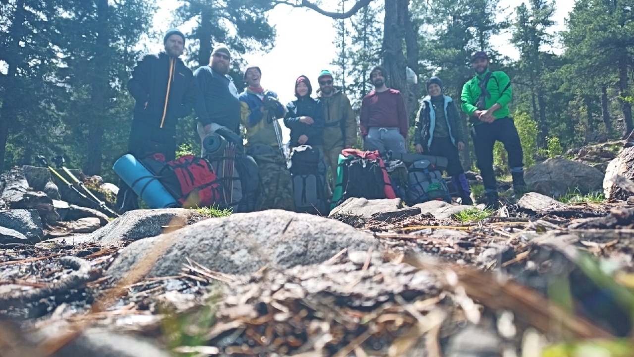 May hike - My, Borus, Sayano-Shushenskaya HPP, Hike, Tent, The mountains, Relaxation, Longpost