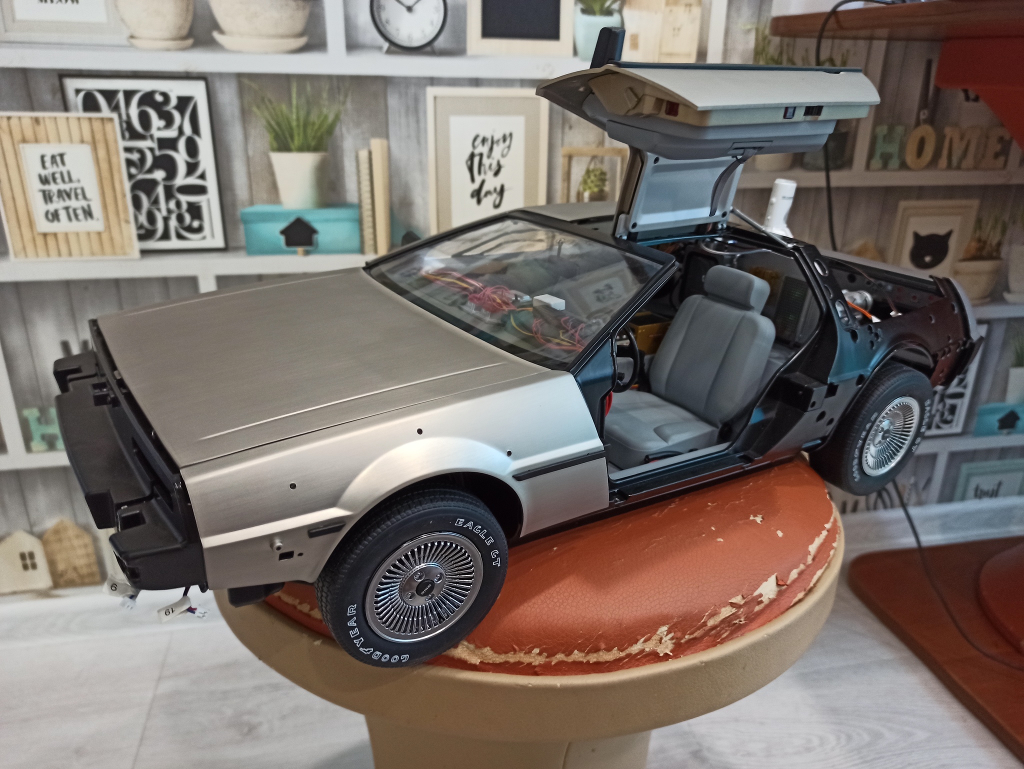 Putting together a childhood dream (Part 5) - My, Back to the future (film), Delorean DMC 12, Time Machine, Longpost, cat