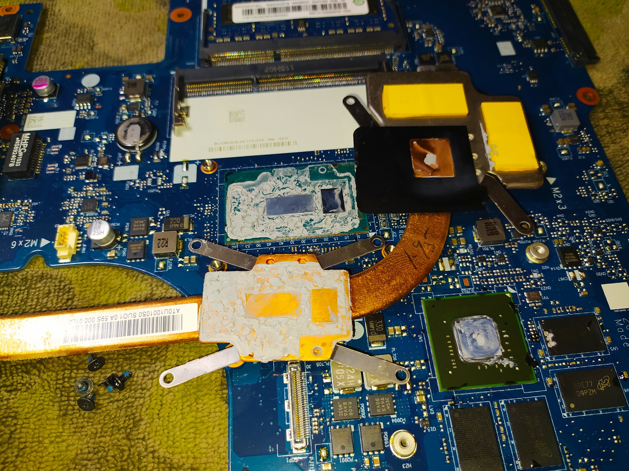 Cleaning a Lenovo laptop - My, Repair of equipment, Laptop Repair, Longpost