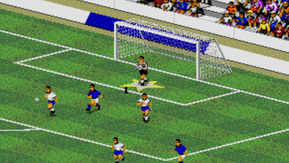 Football on Sega Megadrive - My, Sega mega drive, FIFA, Konami, GIF, Longpost