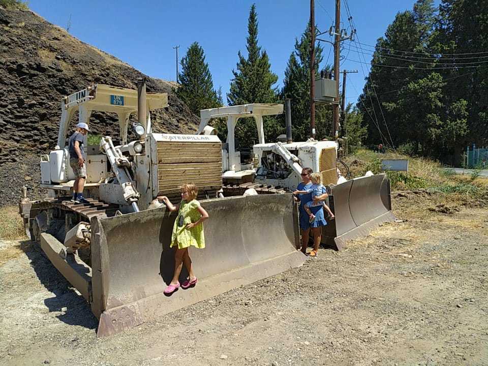 Argentine bulldozers :) - My, Cyprus, The border, Longpost