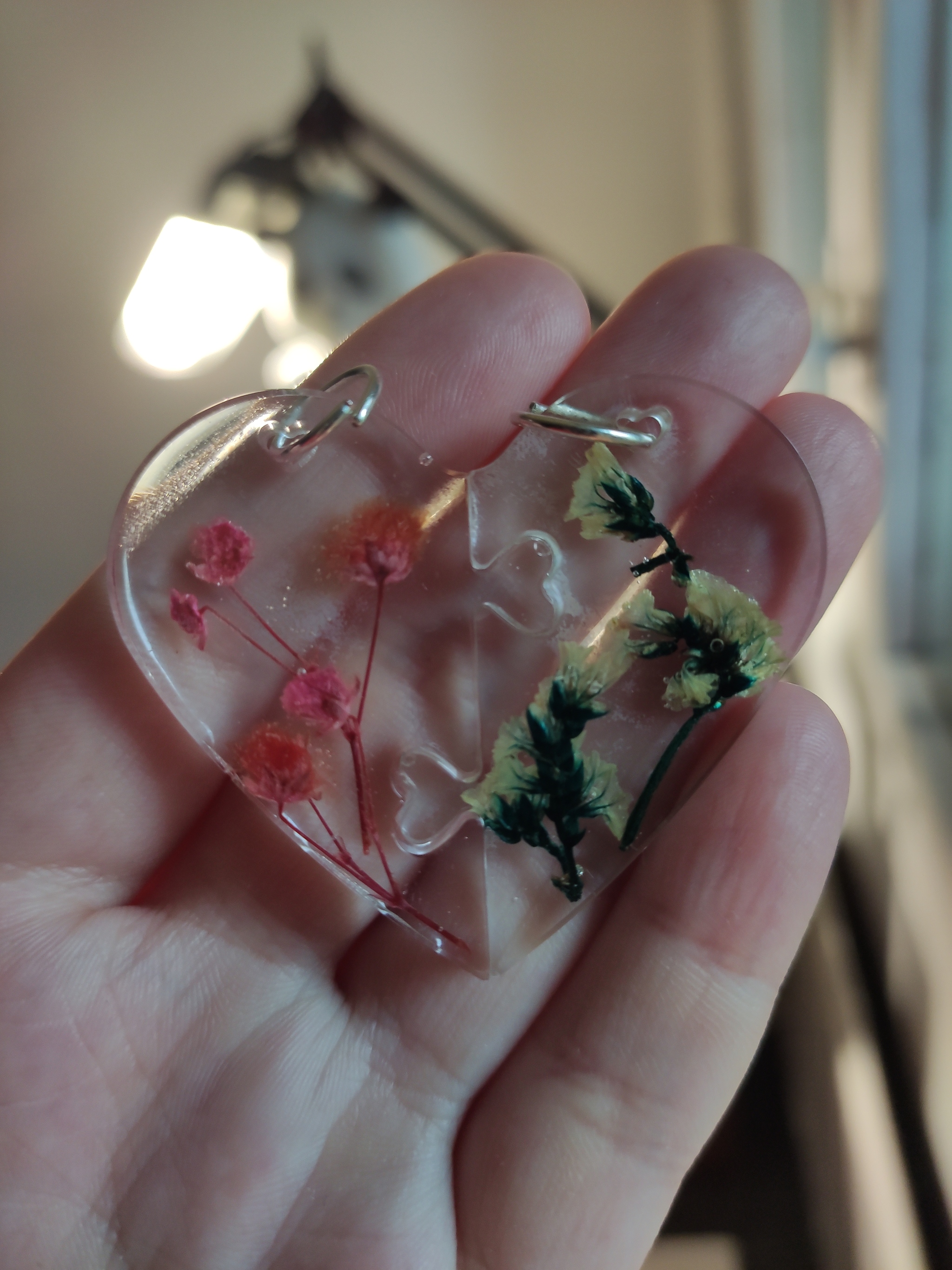 Pendants for two - My, Epoxy resin jewelry, Pendant, Epoxy resin, Longpost