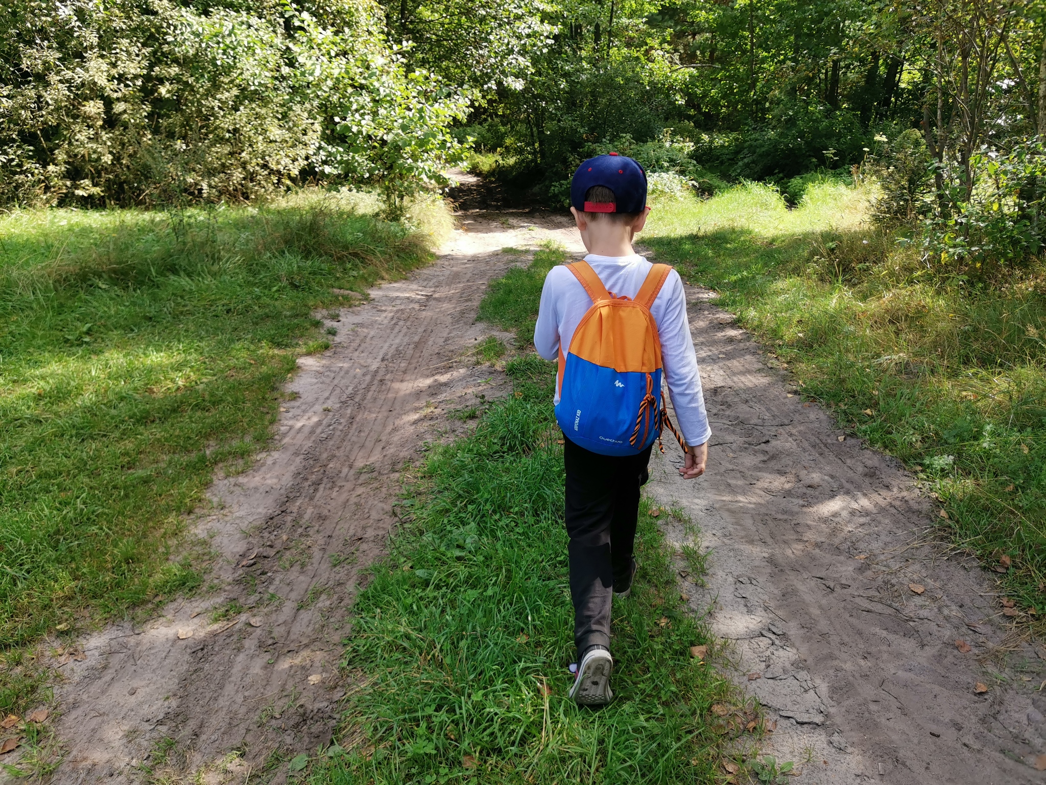 Give children happiness and your experience - My, Hike, A son, Father, Longpost, Moscow region, Children