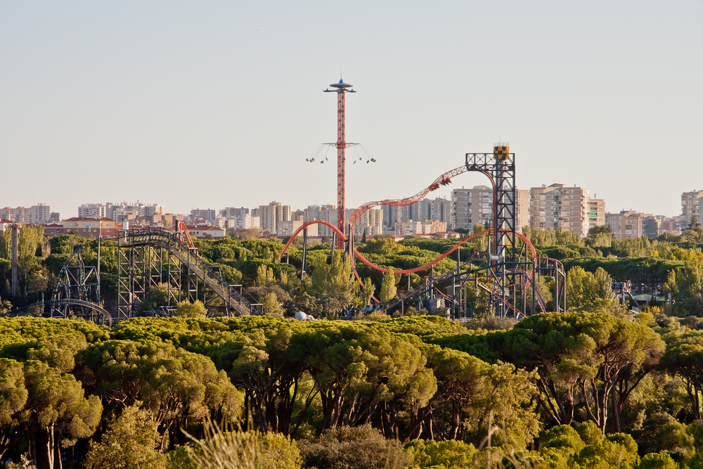 Bravery and stupidity - My, Phobia, Height, Spain, Attraction, Amusement park, Fear, Longpost