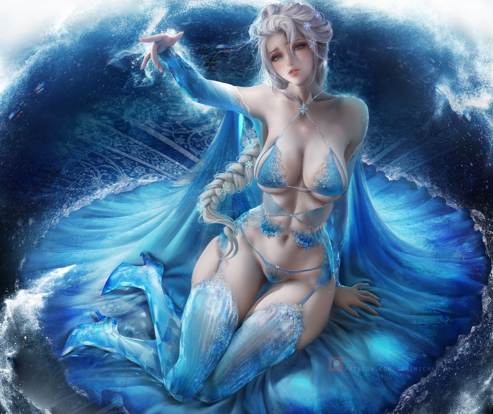 Single Character Post: Elsa (Frozen, Walt Disney Pictures) - NSFW, Art, Erotic, Girls, A selection, Characters (edit), Cartoons, Cold heart, Elsa, Rule 34, Longpost, Boobs, Eollynart, In shoo, Exlic, Prywinko, Aleriia_V (lerapi), Umigraphics, Moikaloop, Nanfe, Eropalo