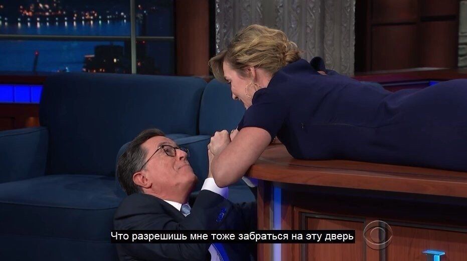 The most correct ending of Titanic - Kate Winslet, Actors and actresses, Celebrities, Storyboard, Titanic, Show, Movies, Longpost, Later show with Stephen Colbert