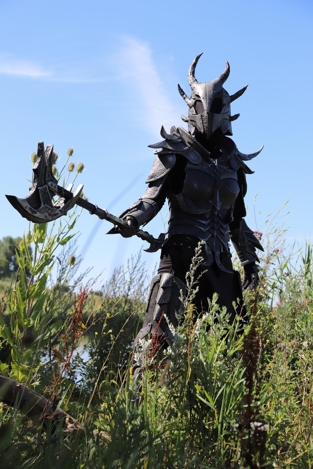 TES V Skyrim - Daedric armor from MarisArmoury - Cosplay, Armor, The Elder Scrolls V: Skyrim, Computer games, Skyrim, Longpost