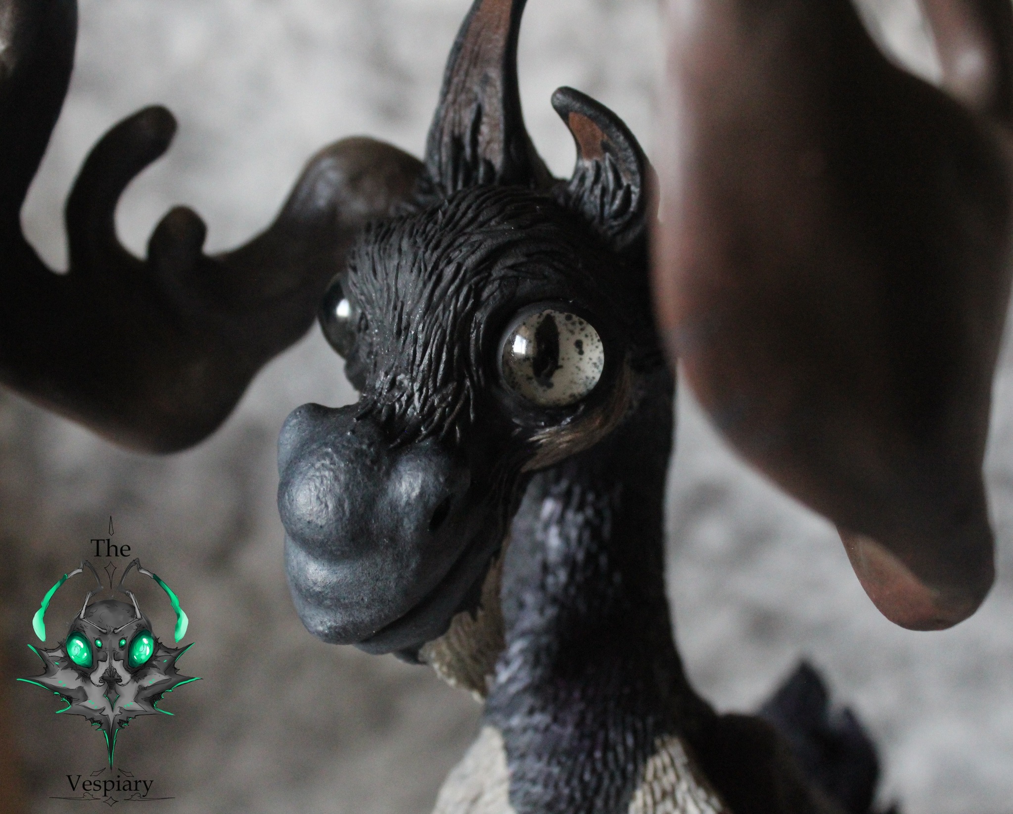 Elk-Goose and Little Lucky - My, Polymer clay, Лепка, Friday tag is mine, Handmade, Needlework with process, The photo, Chimera, Video game, Games, Гусь, Elk, Dont starve, Longpost