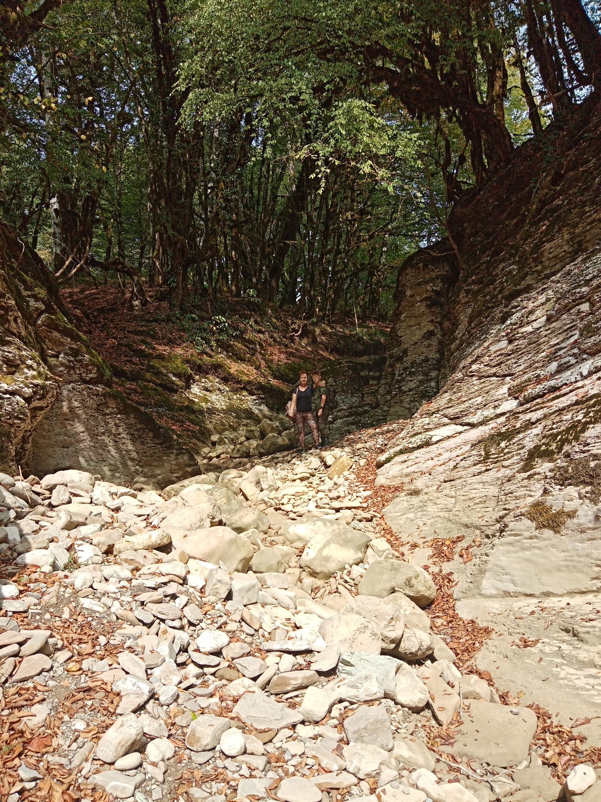 Walking from Krasnaya Volya to Kudepsta along a dry riverbed in response to - My, Mountain river, Hike, Nature, beauty, Sochi, Host, Longpost, beauty of nature