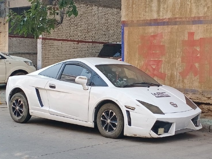 Китайские электромобили Shandong Qilu Fengde - Китайские авто, Электромобиль, Lamborghini, Bugatti, Audi, Длиннопост