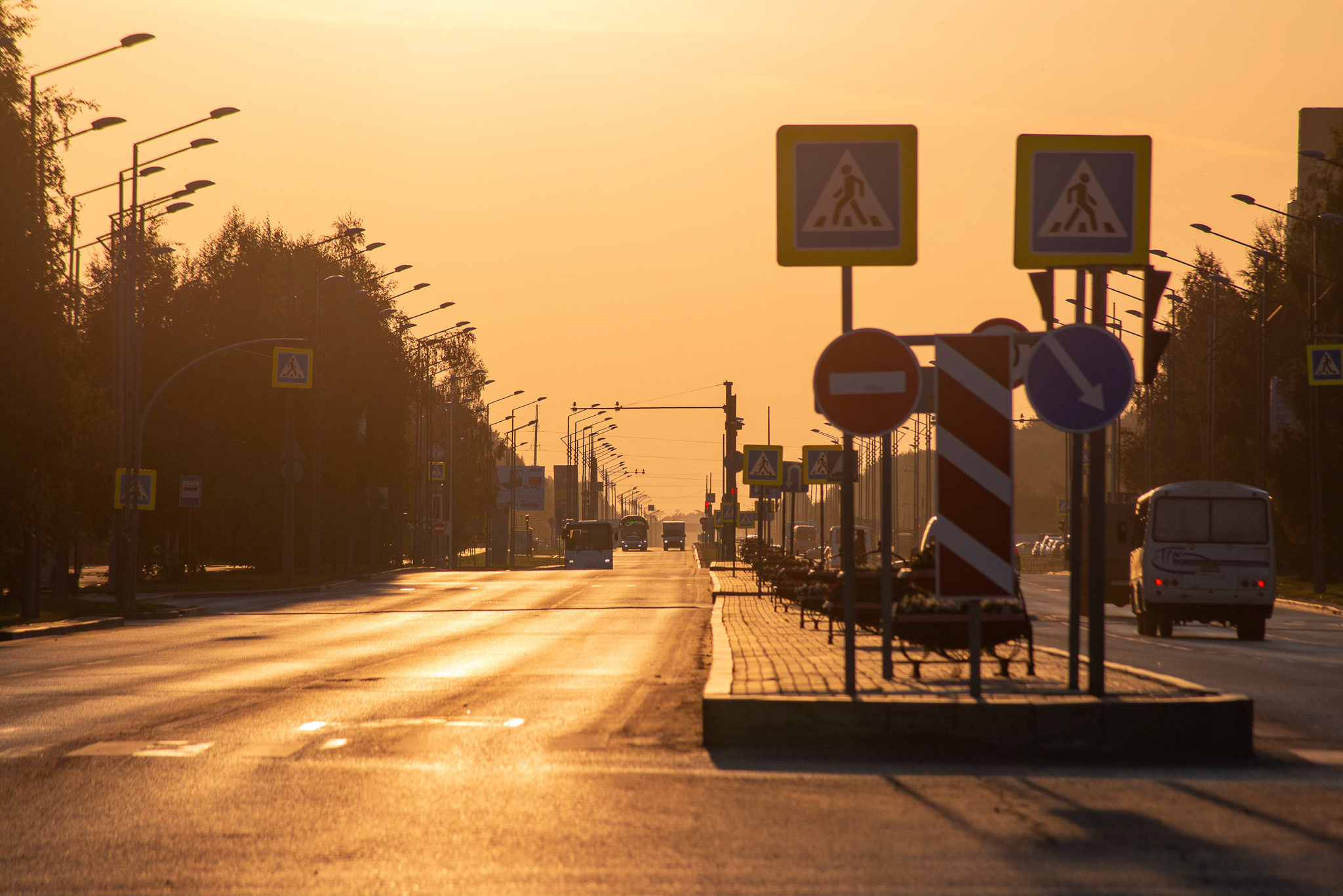 Городское утро - Моё, Утро, Город, Тобольск, Начинающий фотограф, Canon 70d, Длиннопост