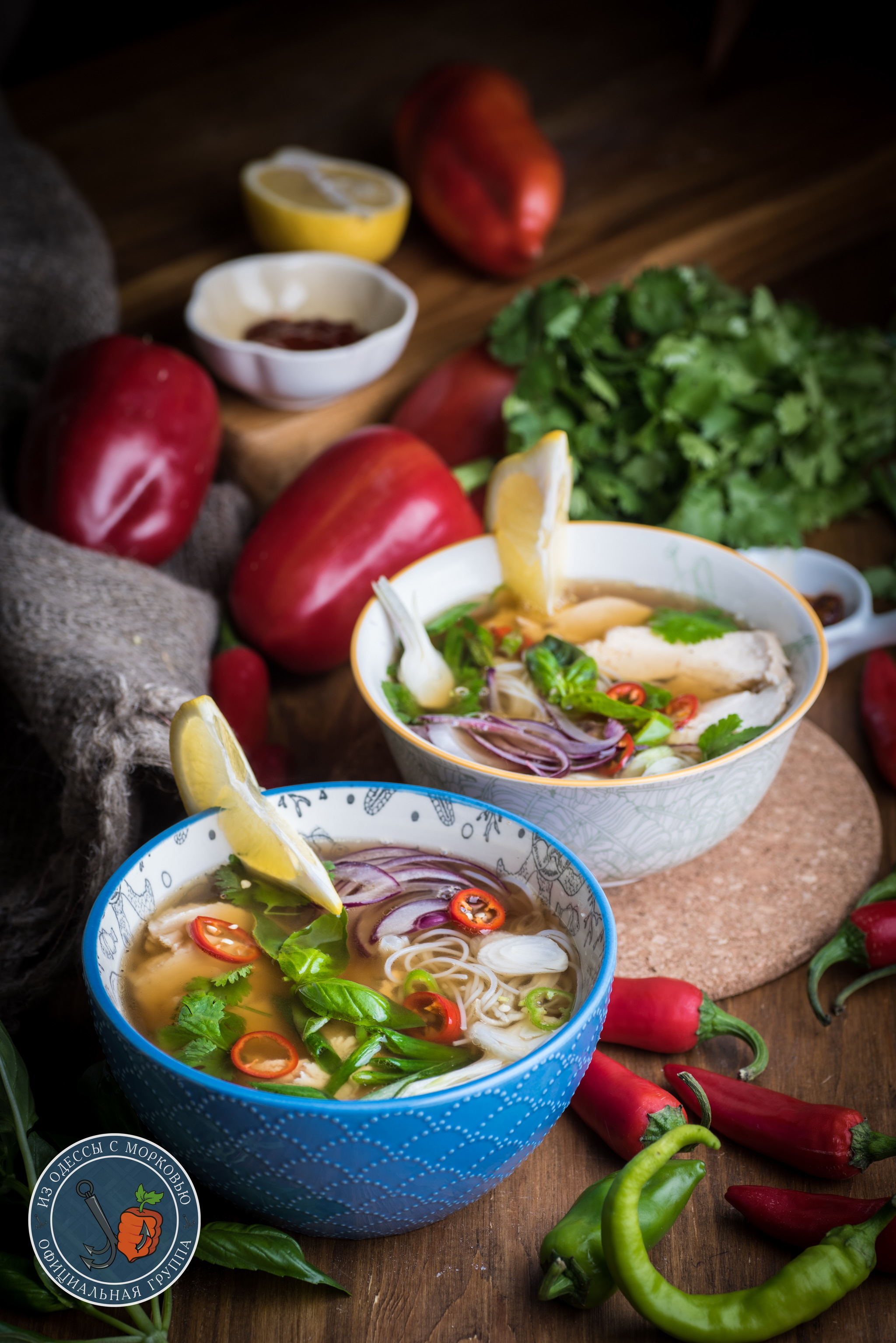 My favorite Pho Ga - My, From Odessa with carrots, Cooking, Food, Recipe, The photo, Longpost, Soup