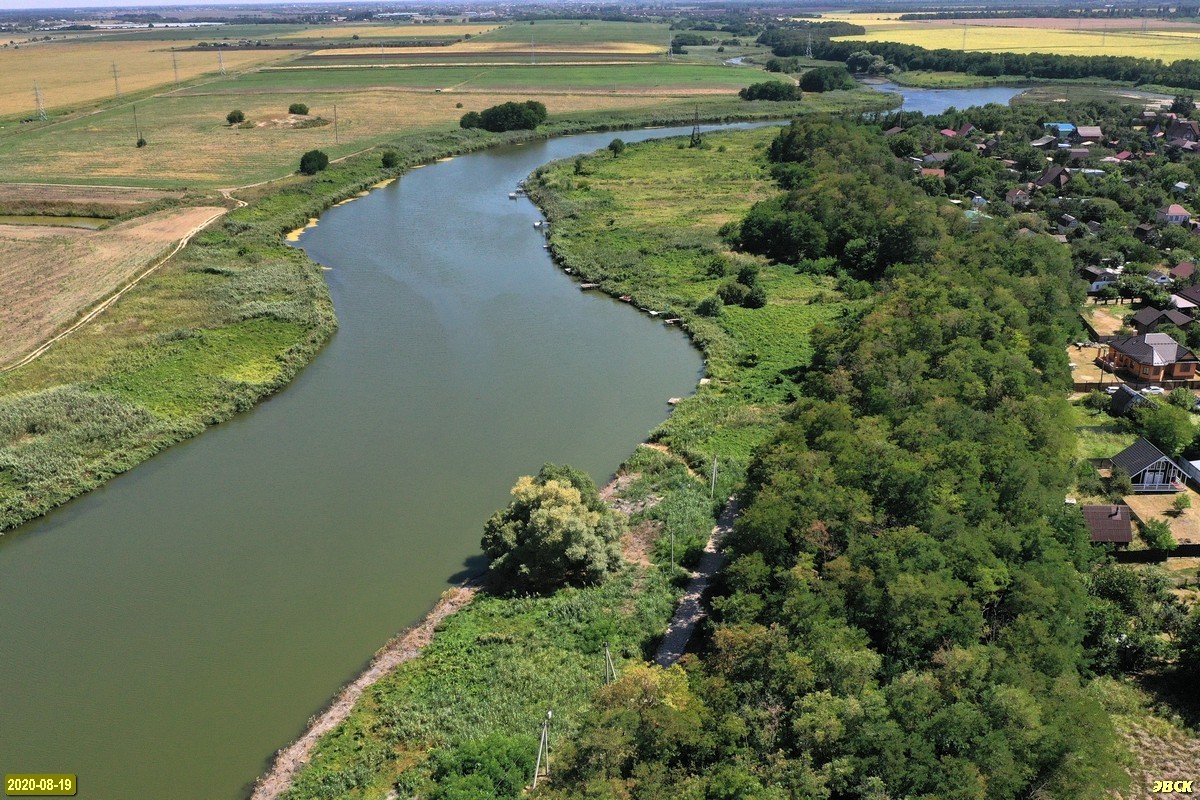 Land scam in the Dinsky district: building plots were formed from fictitious land shares of the Kolos SEC - My, Краснодарский Край, Territory capture, Dinskoy district, Ecology, Building, Illegal activities, Fraud, Cadastral registration, River, Расследование, Longpost, Negative