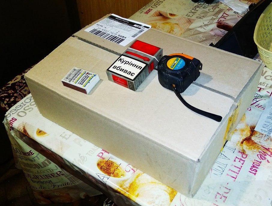 Go to Novaya Poshta with a tape measure - My, New Mail, Package, Longpost