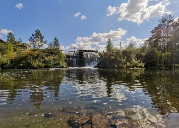 Karpysaksky waterfall: how the Siberian Niagara came to be - My, Travels, Tourism, Novosibirsk region, Nature, Waterfall, Siberia, Longpost