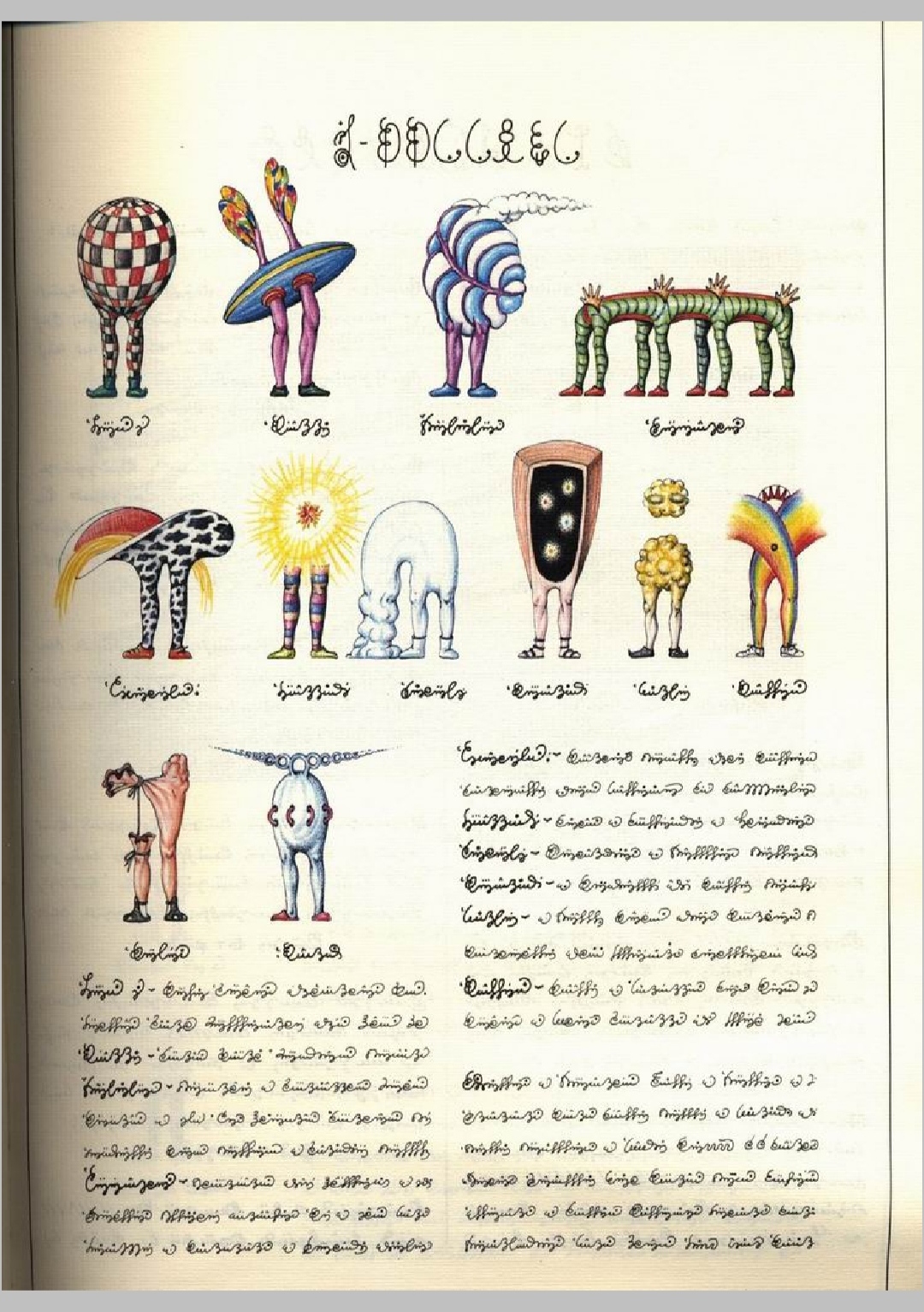 Codex Serafini. The strangest book of the 20th century - Books, Codex Serafini, Unusual, Weird things, Amazing, Rarity, Surrealism, Art, Illustrations, Longpost