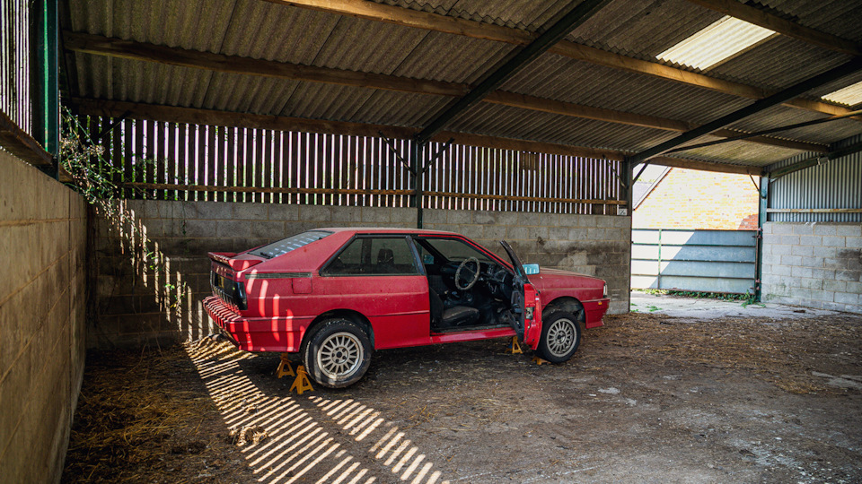 For sale is a 1985 Audi quattro that has been sitting in a regular farm shed for 25 years! - Audi, Legend, Find, Barn, Auto, Story, Longpost, Audi Quattro