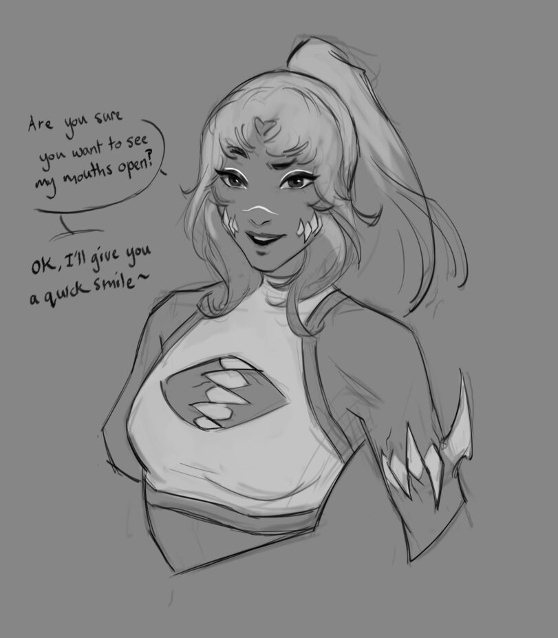 Quick smile By anninosj - Monster Girl, Комиксы, Спортивные девушки, Длиннопост